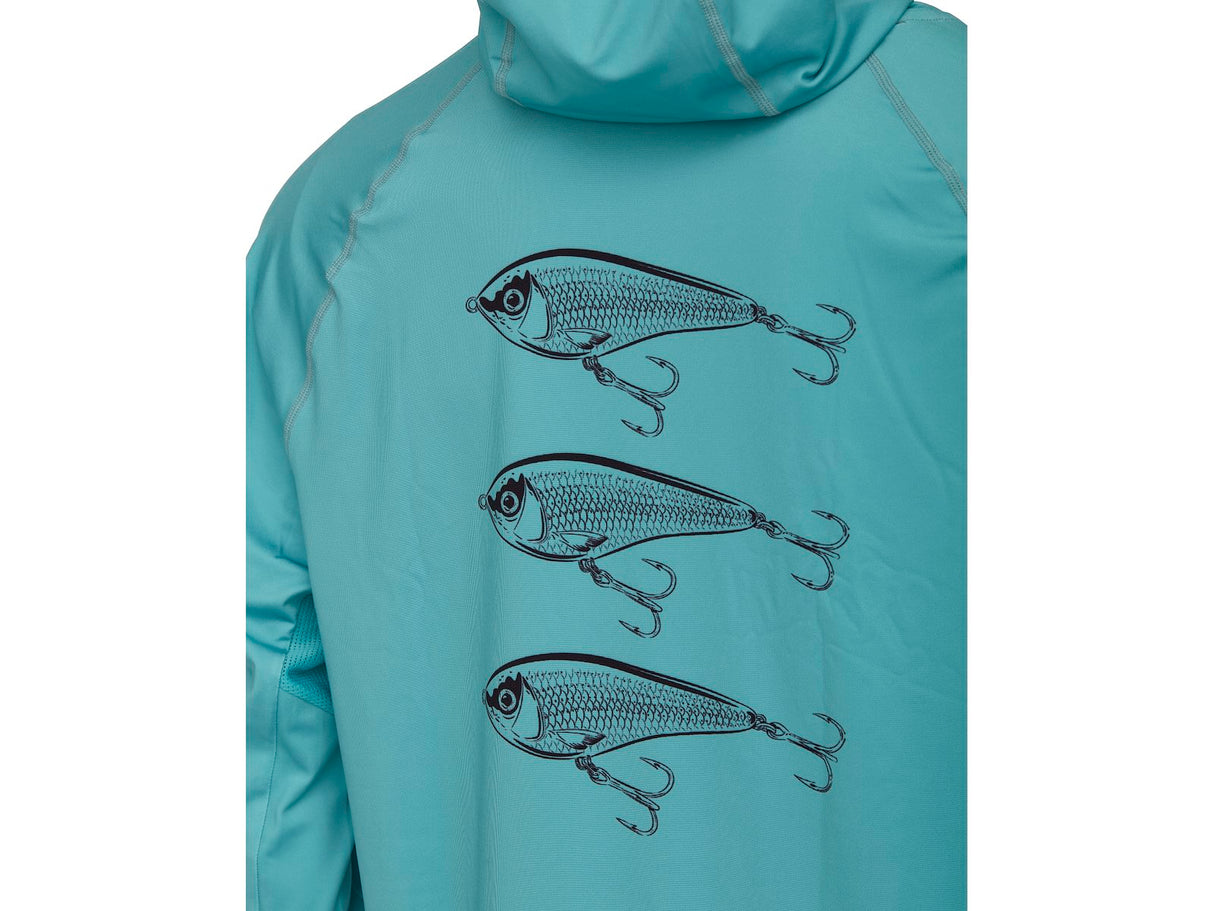 Westin marškinėliai ilgomis rankovėmis Bay UPF hoodie sea breeze — 2