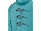 Westin marškinėliai ilgomis rankovėmis Bay UPF hoodie sea breeze — 2