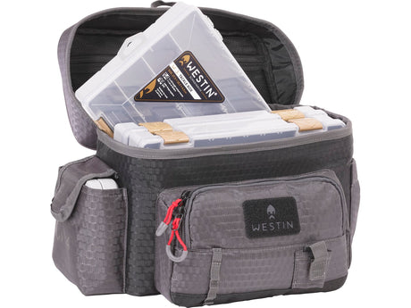 Westin Krepšys W4 Waist pack 4 boxes medium titanium black — 2