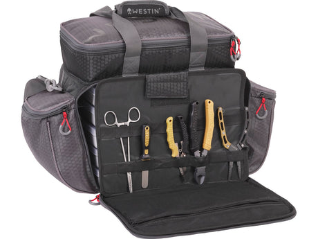 Westin Krepšys W4 Master lure bag 5 boxes os titanium black — 2