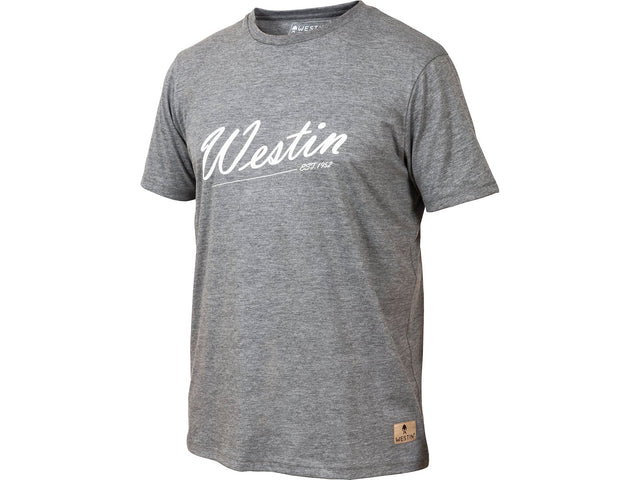 Westin marškinėliai Old School T-Shirt Grey Melange
