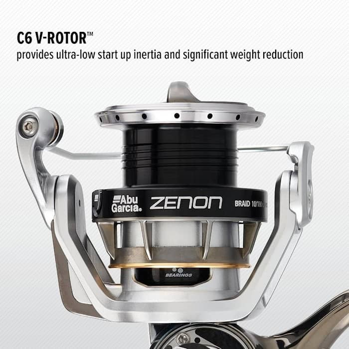 Abu Garcia ritė Zenon 4000MSH + Gosen Roots PEx4 #1 200m Multi Color Dovanų!
