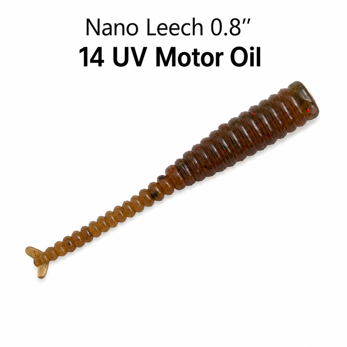 Guminukai Crazy Fish Nano Leech 0.8''20mm