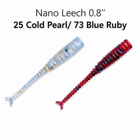 Guminukai Crazy Fish Nano Leech 0.8''20mm