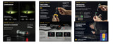 Armytek žibintuvėlis Wizard C2 Pro Max PCB Warm
