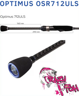 Spiningas Crazy Fish Optimus 215cm  1-5g UL