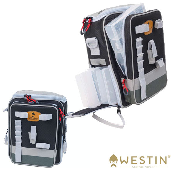 Westin W3 kuprinė (+ 3 dėžutės) Street Bag Pro M Grey/Black