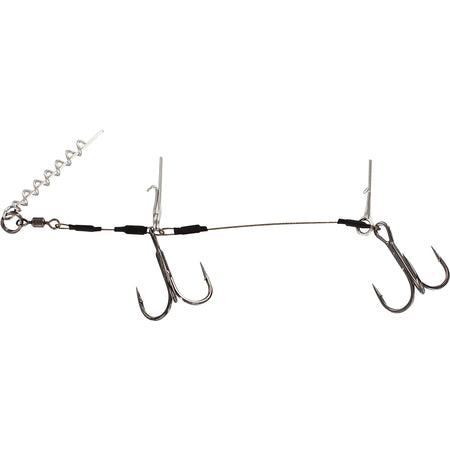Westin Pro Shallow Rig Double 1x7 40,8kg 15cm #2/0 2pcs