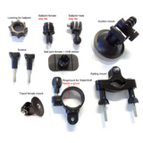 WaterWolf UV Camera aksesuarai