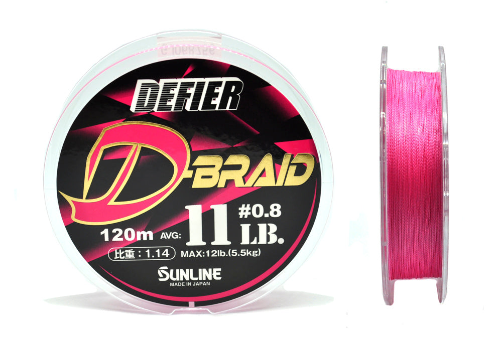 Sunline valas Shooter Defier D-Braid 120m — 2
