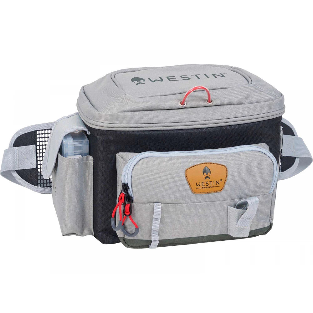 Westin W3 krepšys su 4 dėžutėm Waist Pack (4 boxes) Grey/Black