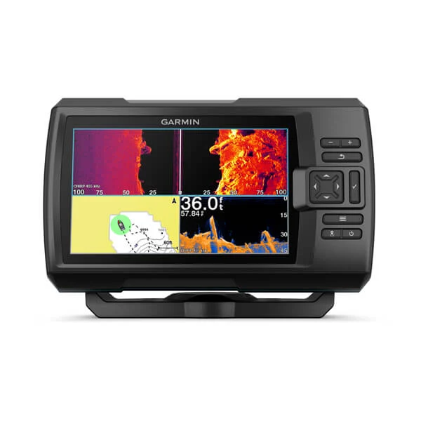 Echolotas Garmin Striker Vivid 7sv, WW w/GT52