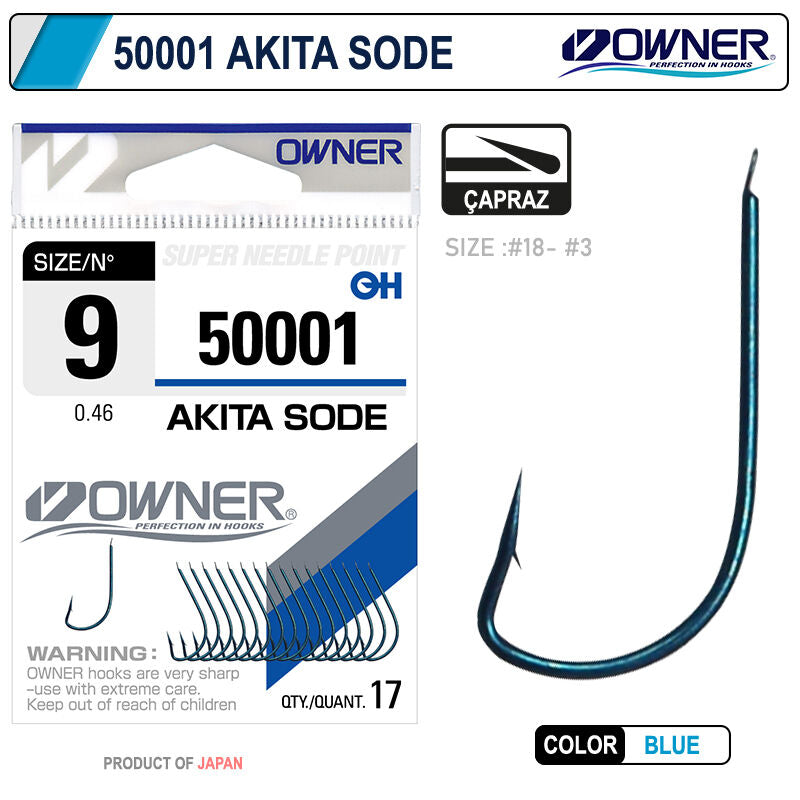 Kabliukai OWNER AKITA SODE 50001