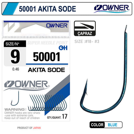 Kabliukai OWNER AKITA SODE 50001