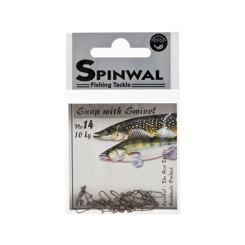 Suktukas su karabinu Spinwal Snap with swivel — 4