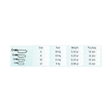 Cralusso suktukai Swing coastlock snap 12vnt — 2