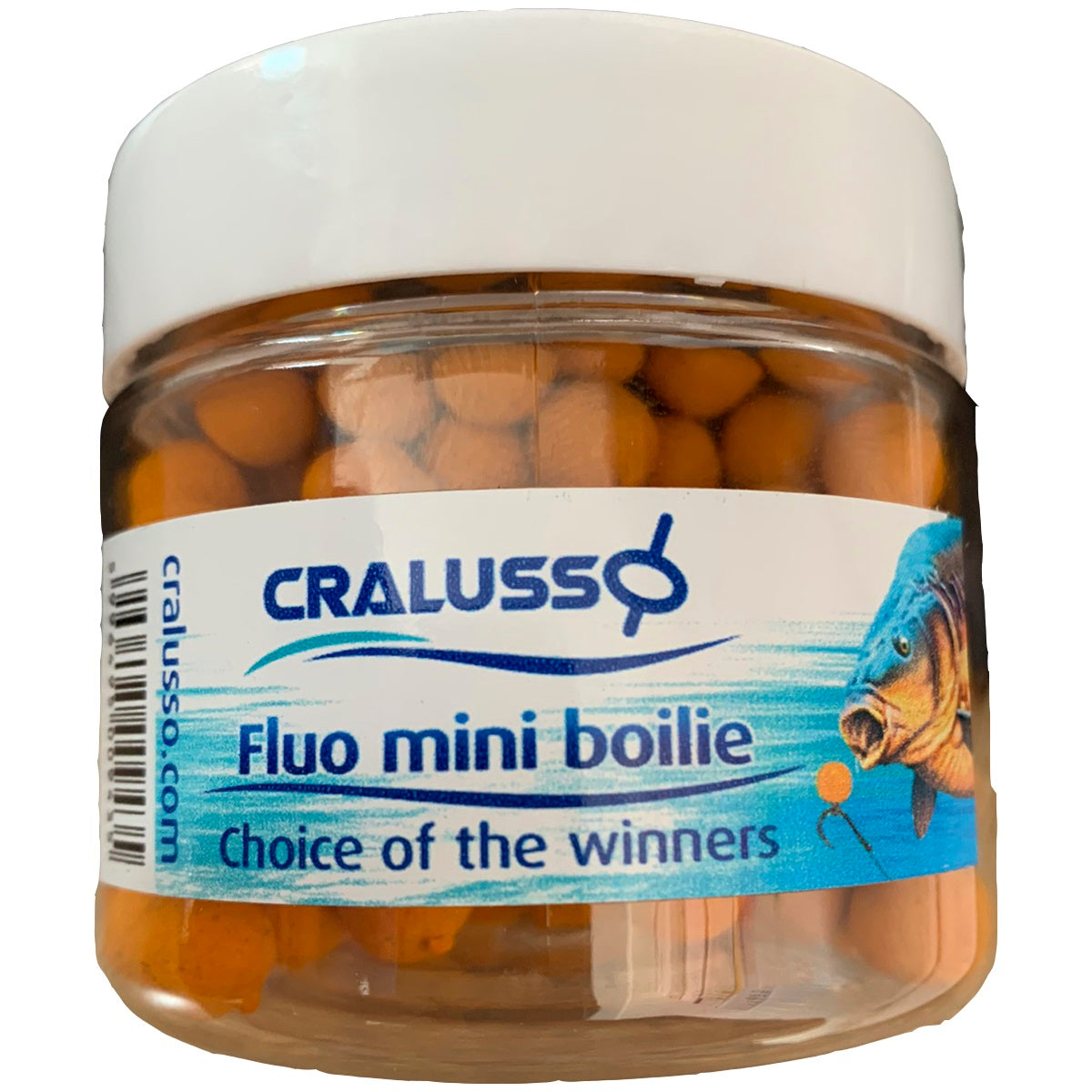 Cralusso mini boiliai Fluo Pineapple 12mm 40g