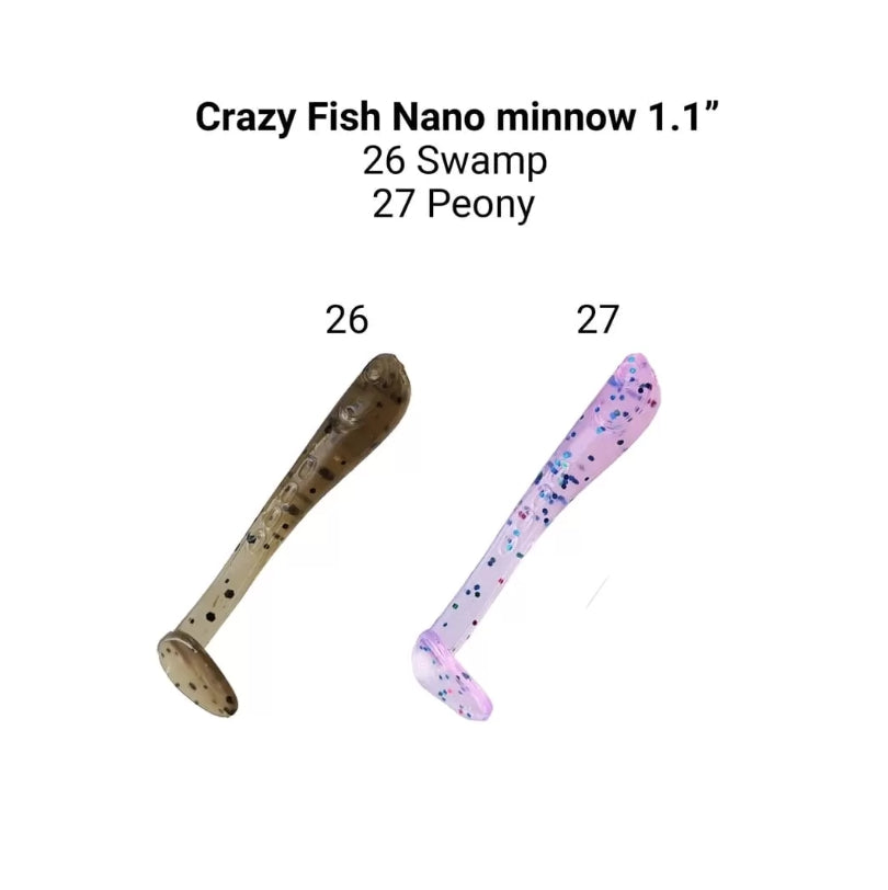 Guminukai Crazy Fish Nano Minnow 1.1'' — 4