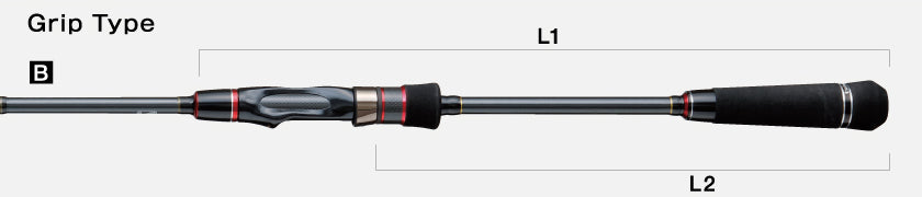 Tailwalk meškerė Light Gamer TZ S88ML 264cm 28g — 2