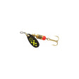 Mepps Black Fury Black/Chartreuse Dots size 2 Blist