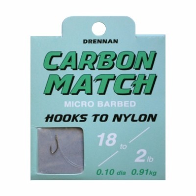Drennan kabliukas su pavadëliu Carbon Match #18