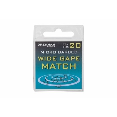 Drennan kabliukai Wide Gape Match