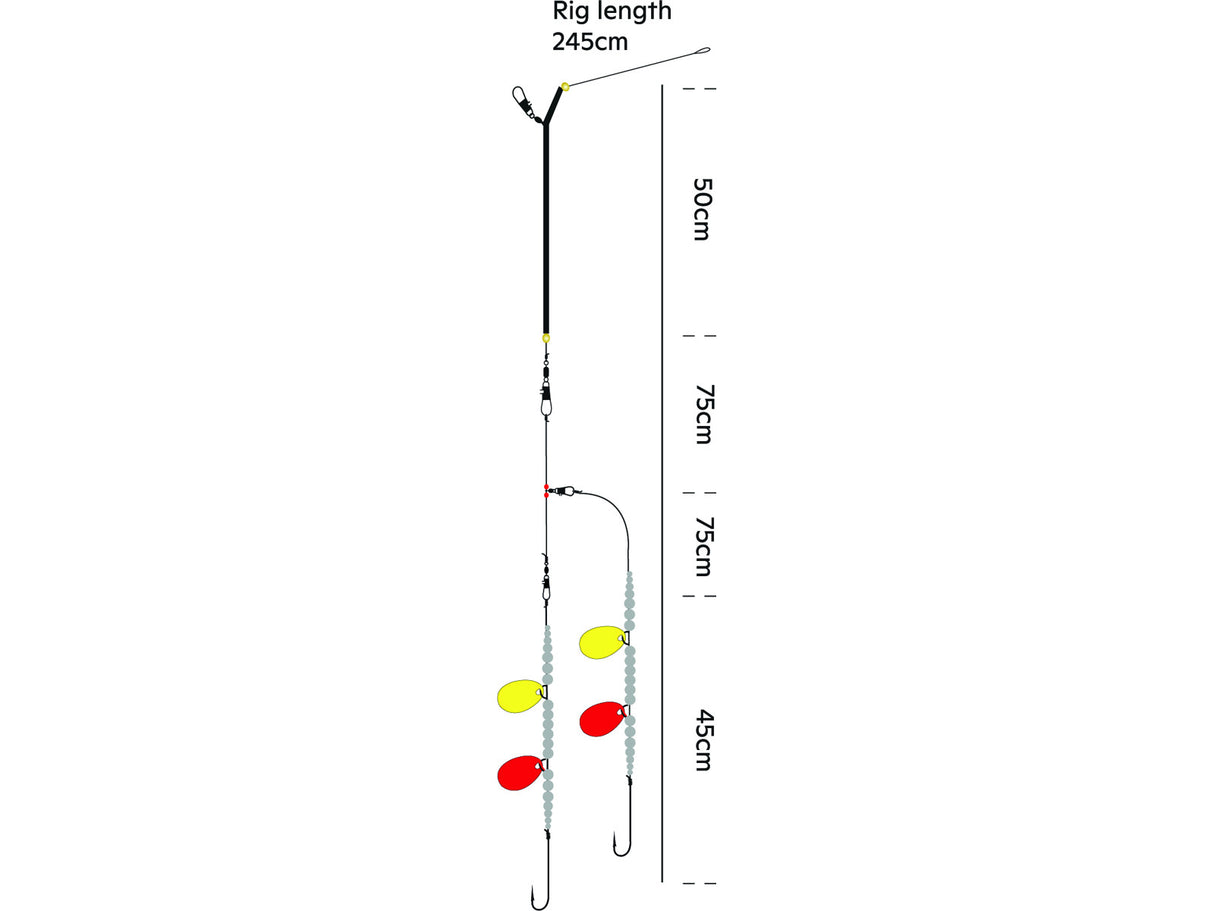 Kinetic jurinė sistema Sabiki Sea Boom — 2