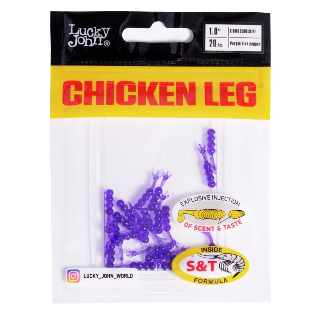 Guminukas Lucky John Chicken Leg 1,0" 2,54cm