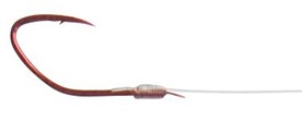 Drennan kabliukai su pavadėliu Red Maggot