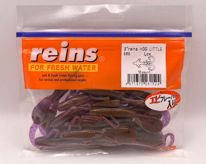 Reins guminukai Hog Little 3"