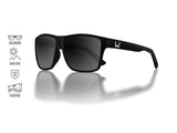 Westin W6 akiniai Street 200F Matte Black — 3