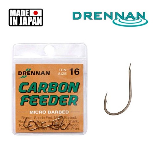 Drennan kabliukai Carbon Feeder