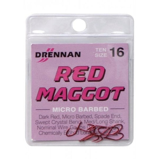 Drennan kabliukai Red Maggot