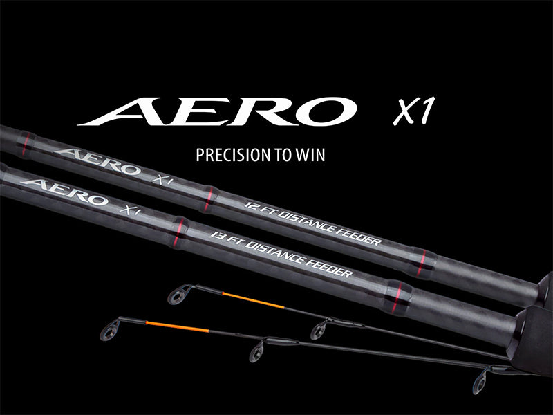 Shimano meškerė Aero X1A Distance Feeder 3,66m 12'0" 120g 2pc+tips