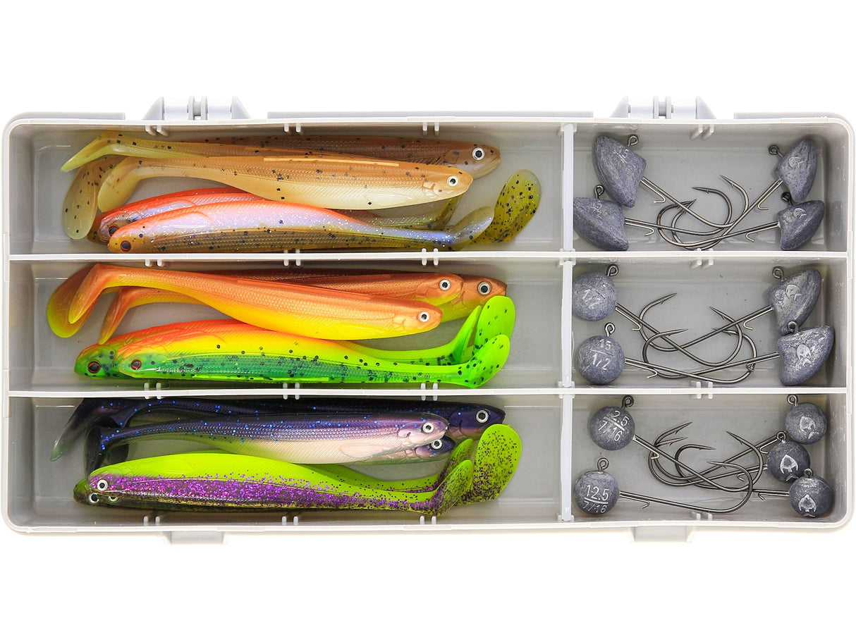 Westin rinkinys starkiui Zander Box Jigging 32pcs
