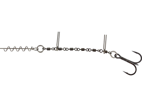 Westin pavadėlis Add-It Jointed Stinger 40kg 10cm #2/0 2pcs