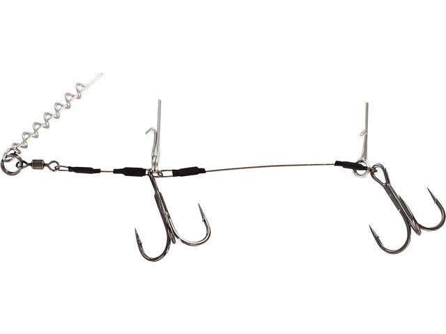 Westin Add-It Shallow Rig Double 1x7 40,8kg 15cm #2/0 2pcs