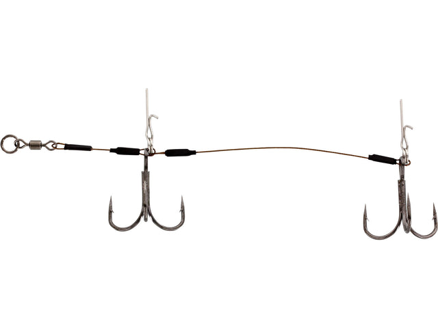 Westin pavadėliai Add-It Stinger Double 1x7 40,8kg 15cm #2/0 2psc