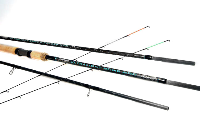 Drennan meškerė Ultralight Bomb& Feeder 3.05m-3.35m 15-35g