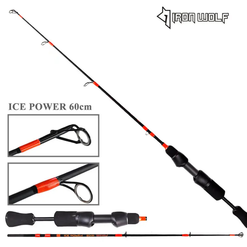 Meškerė žieminė Iron Wolf Ice Power 60cm/24"